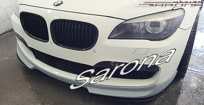 Custom BMW 7 Series  Sedan Front Add-on Lip (2009 - 2015) - $590.00 (Part #BM-078-FA)
